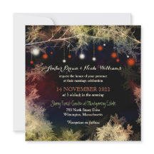 Casamento de Floresta da Noite Estelar Whimsical