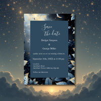 Casamento de Floresta Dourada e Azul da Meia-Noite