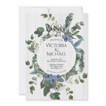 Casamento de Floresta Floral e Pinheira de Madeira