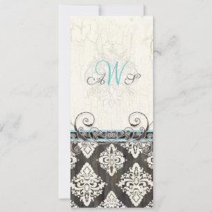 Convite Casamento de Foto de Rosas Florais e Lily