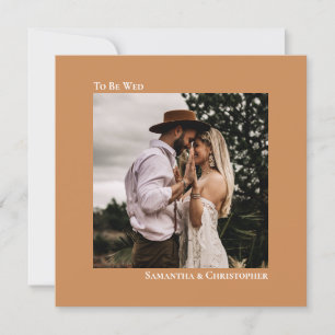 Convite Casamento de Fotografia na Praça Tan, Ouro Minima