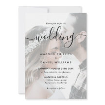 Casamento de Fotografias de Script Elegante