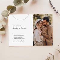 Casamento de Fotografias Moderno Minimalista