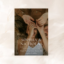 Casamento de Fotografias Simples Preto e Branco Mo