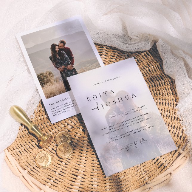 Convite Casamento de Fotografias Tudo em Um Código QR 2 (Criador carregado)