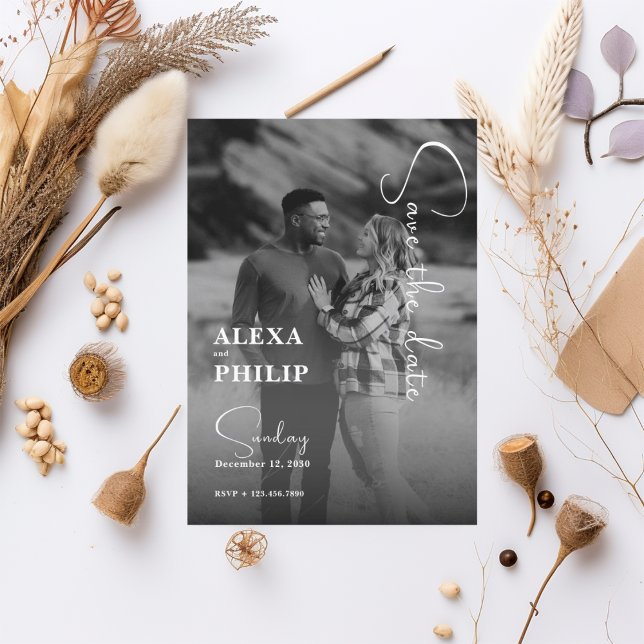 Convite casamento de fotos brancas e na moda (1)