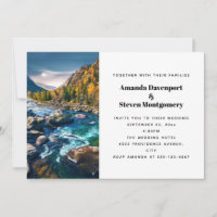 Casamento de Fotos Cênicas de Rio e Montanhas