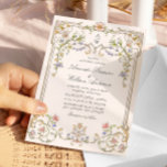 Convite Casamento de Frame Floral, Ornamentado Vitoriano G<br><div class="desc">Para mais personalização,  clique no link "personalizar mais" e use nossa ferramenta design para modificar esse modelo. Se precisar de ajuda ou itens correspondentes,  entre em contato comigo.</div>