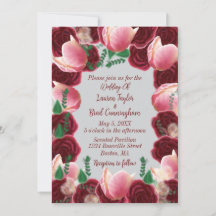 Casamento de fumaça Rosa Rosa Rosa-Rosa-Rosa Elega