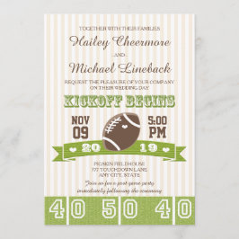 CONVITE CASAMENTO DE FUTEBOL