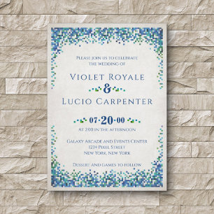 Convite Casamento de Geek de Vídeo