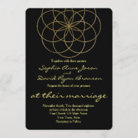 Casamento de Geometria Sagrada com Semente Dourada