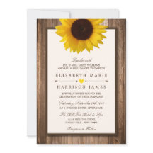 Casamento de Girassol Russo e Madeira Marrom