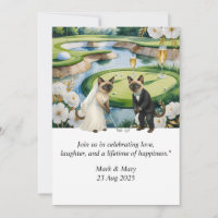 Casamento de Golfe temido para amantes de Cat