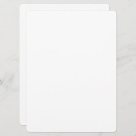 Convite Casamento de Grandes Vazios Brancos Arredondados