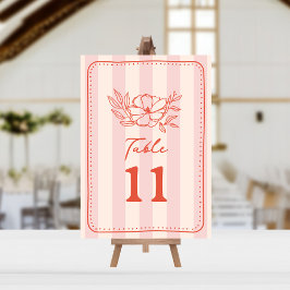 Convite Casamento de Greve Botânica Rosa Floral