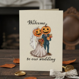 Convite Casamento de Halloween