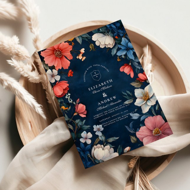 Convite Casamento de Halloween Elegante (Criador carregado)