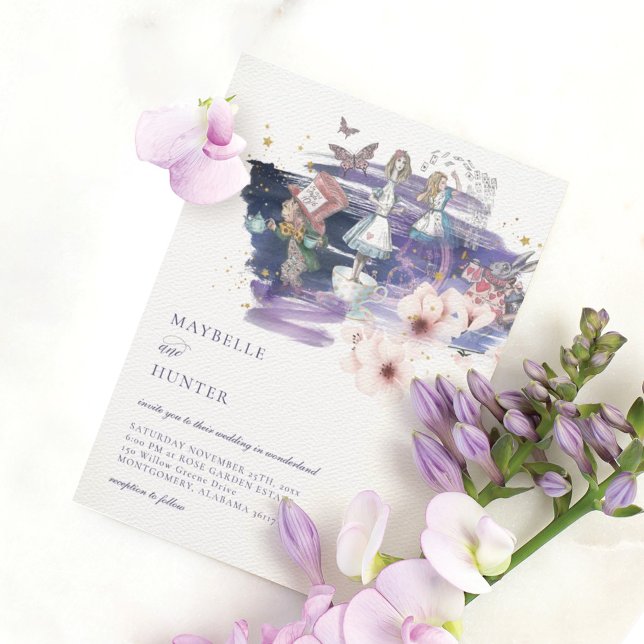 Convite Casamento De Histórias De Contos De Feira Magia Em (Criador carregado)