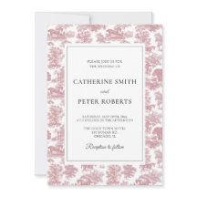 Casamento de Horros Rosa-Rosa-Rosa-Picante Elegant