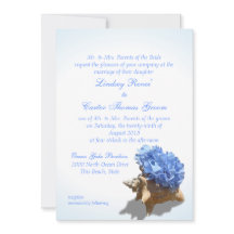 Casamento de Hydrangea Azul Seashore