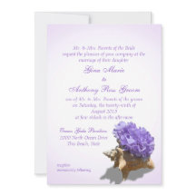 Casamento de Hydrangea Purple Seashore