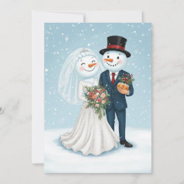 Convite Casamento de Inverno