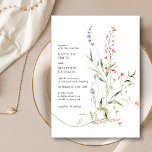 Convite Casamento de Jardim Floral Moderno Colorido de Flo<br><div class="desc">Cartão de Convite para Casamento de Jardim Floral Moderno Colorido de Flores. Celebre o seu dia especial com esta elegante e bela carta de convite para casamento para embelezar a sua ocasião especial. Todos os textos estão pré-organizados para que você personalize fácil e rapidamente com seus próprios detalhes. Se você...</div>