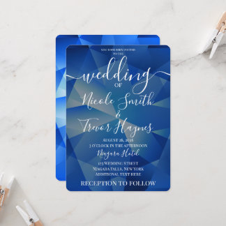 Convite Casamento de Joia Facetada Personalizada
