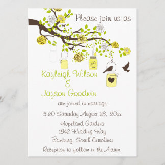 Convite Casamento de Lemon Bliss