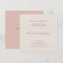 Casamento de listras de ouro elegantes e modernas 