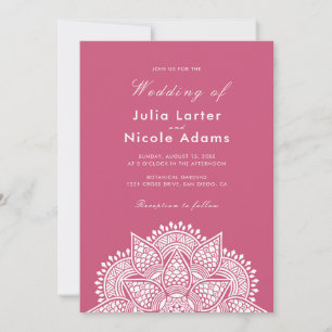 Convite Casamento de Luxo Metálico Geométrico Glitter