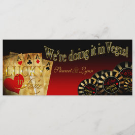 Convite Casamento de Luxo METALLIC ICE de Lynn em Las Vega