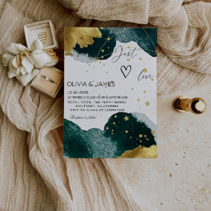 Convite Casamento de Luxo na Galáxia - Festa Estelar "Apen
