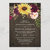 Casamento de Madeira Rústica com Rosas vermelhas d