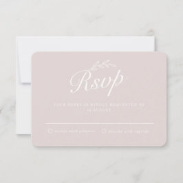 Convite Casamento de Manuscrito de Folha Botânica de Estal