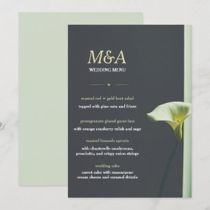 Convite Casamento de Menu