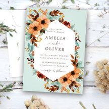 Casamento De Mola Floral Russo De Mint Green