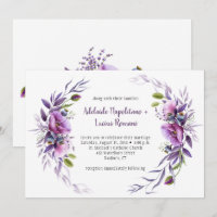 Casamento de Moléculas Violetas Roxas|