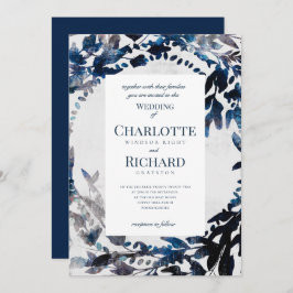 Convite Casamento de Moody Florals