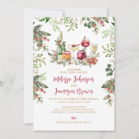 Casamento de Natal de Winter Greenery Wreath Mistl