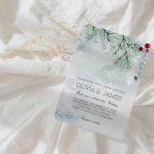 Casamento de Natal Elegante-Festa de Férias Vermel