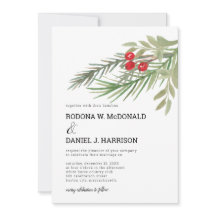 Casamento de Natal Festivo