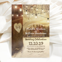 Casamento de Natal Rústico de Inverno
