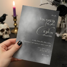 Casamento de Neve Negra da Meia-Noite Escura