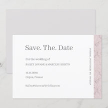 Casamento de Noivado Rosa Empoeirado Cinza Mármore