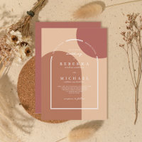 Casamento de Nomes de Casais de Boho Terracotta Mo