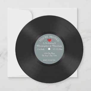 Convite Casamento de Novidade do Álbum de Registro Persona