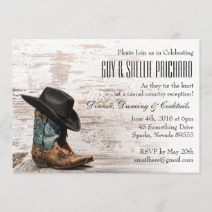 Convite Casamento de País