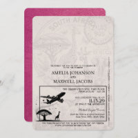 Casamento de Passaporte Magenta África do Sul